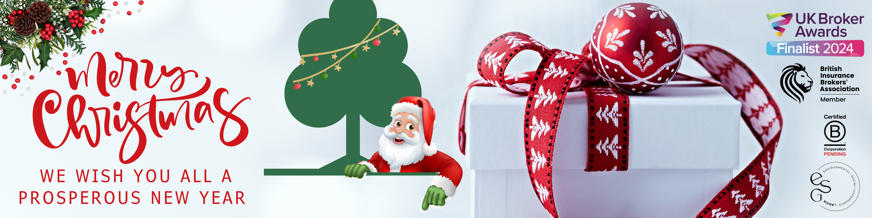 _Festive Merry Christmas Email Banner